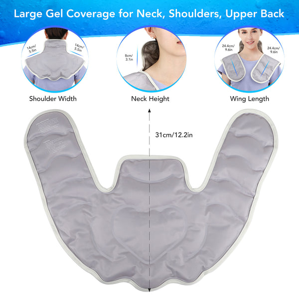 Hailicare Cold And Hot Compress Shoulder And Neck Ice Compress With Gel Health Protector