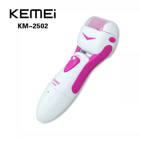 KEMEI KM-2502 Foot Care Tool Feet Dead Skin Removal Skin Care Foot Exfoliator Heel Cuticles Remover Pedicure Machine