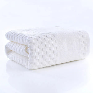 70x140cm Bamboo Charcoal Coral Velvet Bath Towel